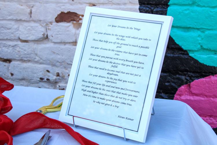 PHOTOS: 'Wings' mural dedication ceremony