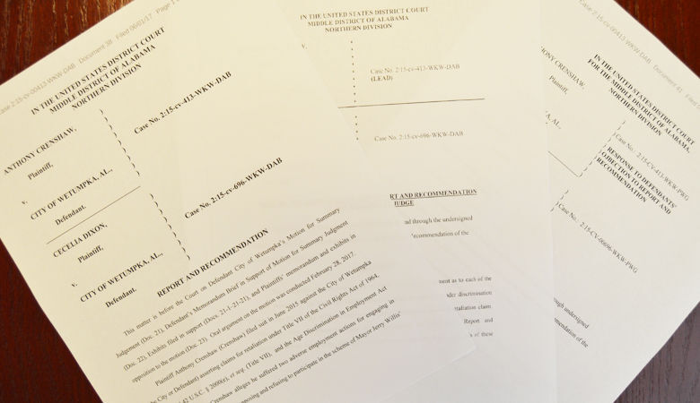 City objects to judge’s report, Dixon-Crenshaw attorney responds