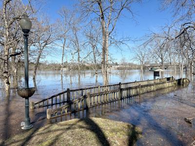 Flood warning in Elmore County