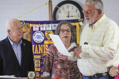 Kiwanis celebrates new members, 50-year member