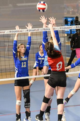 PHOTOS: Horseshoe Bend volleyball competed in the state playoffs on Tuesday