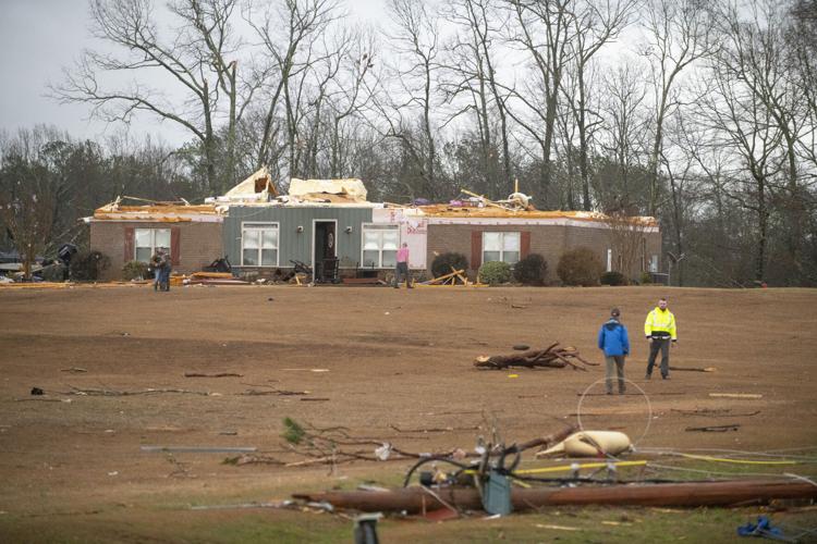 PHOTOS: Tornado damage from the Lightwood community