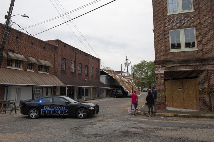PHOTOS: Wind damage in downtown Tallassee