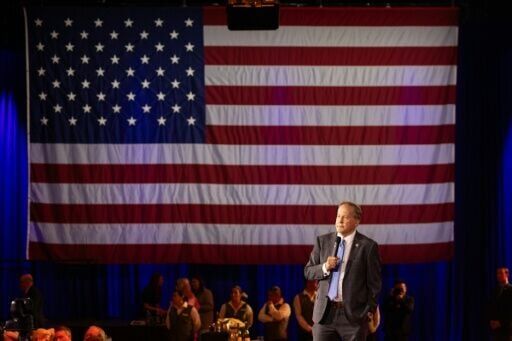 Texas Attorney General Ken Paxton speaks during the Conservative Political Action Conference (CPAC) in Grapevine, Texas, on March 27, 2026