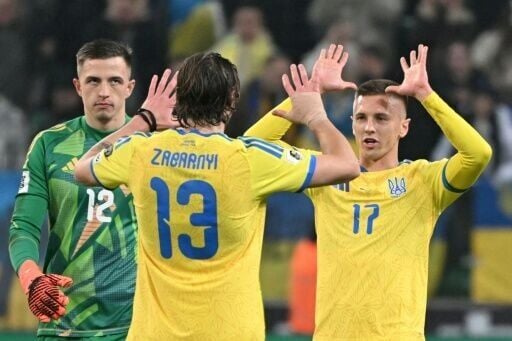 Ukraine finished second to France in their World Cup qualifying group