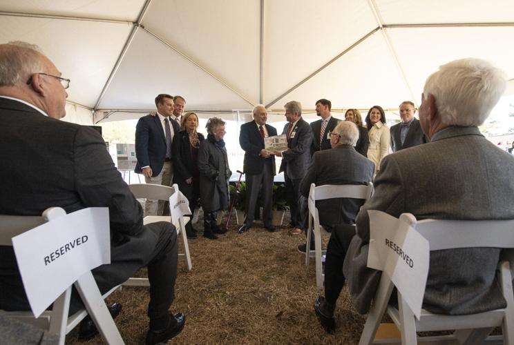 PHOTOS: Groundbreaking at Russell Medical expansion