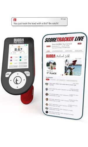 BUBBA® and MLF team up to launch SCORETRACKER® LIVE, making tournament scoring and excitement available to organizers, competitors, and fans everywhere through the BUBBA® app.