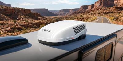 The FOGATTI InstaCool Pro 18,000 BTU rooftop RV air conditioner engineered for larger rigs and high-temperature travel.