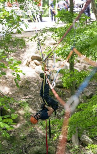 Firefighter train for technical rescues at the Sportsplex