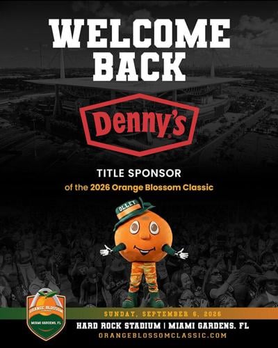 The Orange Blossom Classic (OBC) is proud to announce the return of Denny's as the Title Sponsor of the 2026 Denny's Orange Blossom Classic presented by Able Business Services.