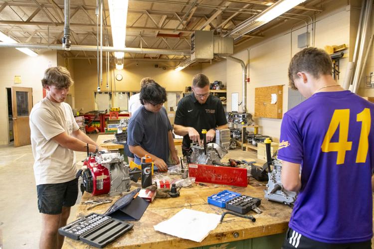 PHOTOS: Tallassee High School small motors class