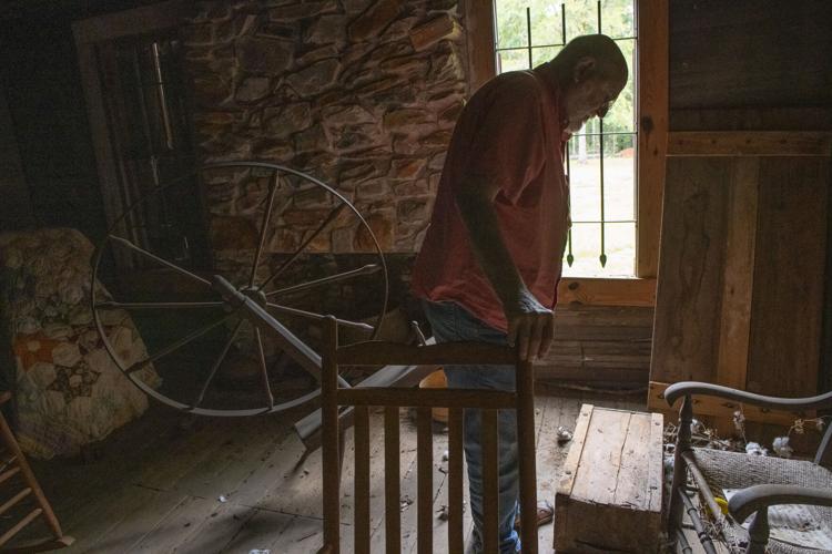 PHOTOS: Talisis Historical Society adds bathrooms to Patterson Cabin