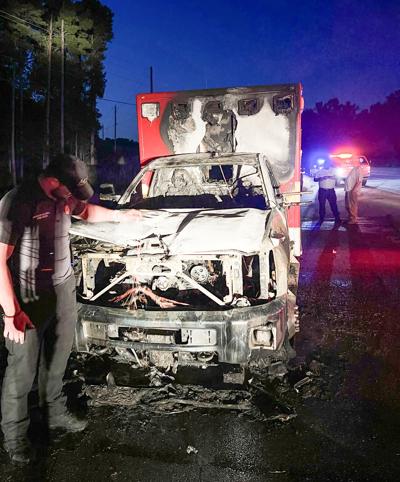 New vehicle to replace burned ambulance