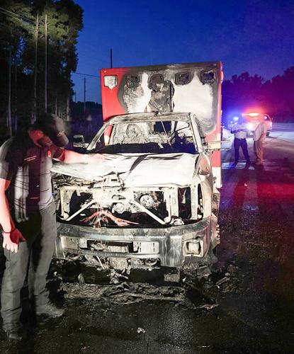 New vehicle to replace burned ambulance