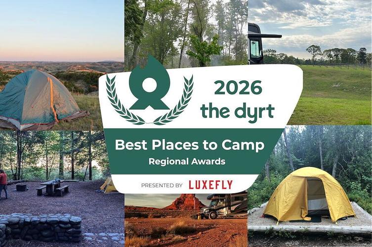 The Dyrt's 2026 Best Places to Camp Regional Awards