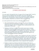 Chuck email about bill to Purcell