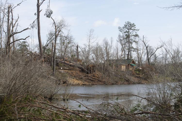 PHOTOS: Tornado damage and cleanup in Tallapoosa County