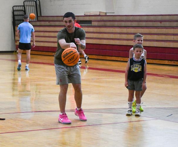 PHOTOS: Klark James hosts basketball camp in New Site