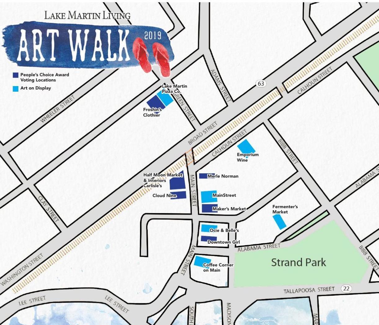 Inaugural art walk spotlights downtown entertainment