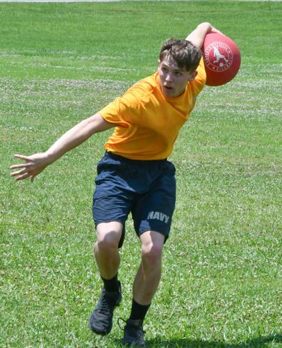 PHOTOS: Benjamin Russell Navy JROTC plays kickball