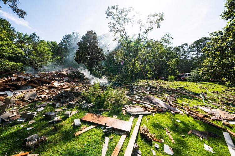 PHOTOS: Home Explodes in Coosa County