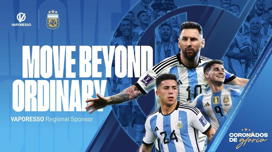 VAPORESSO Announces Strategic Partnership with Argentine Football Association