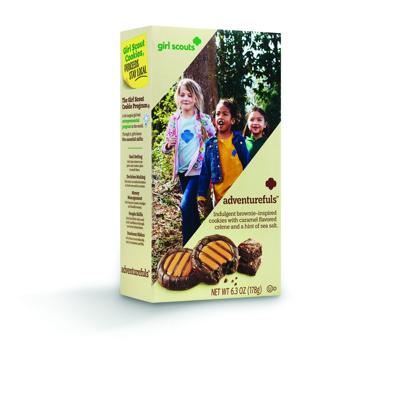 Girl Scouts to offer the new brownie-inspired Adventurefuls cookie