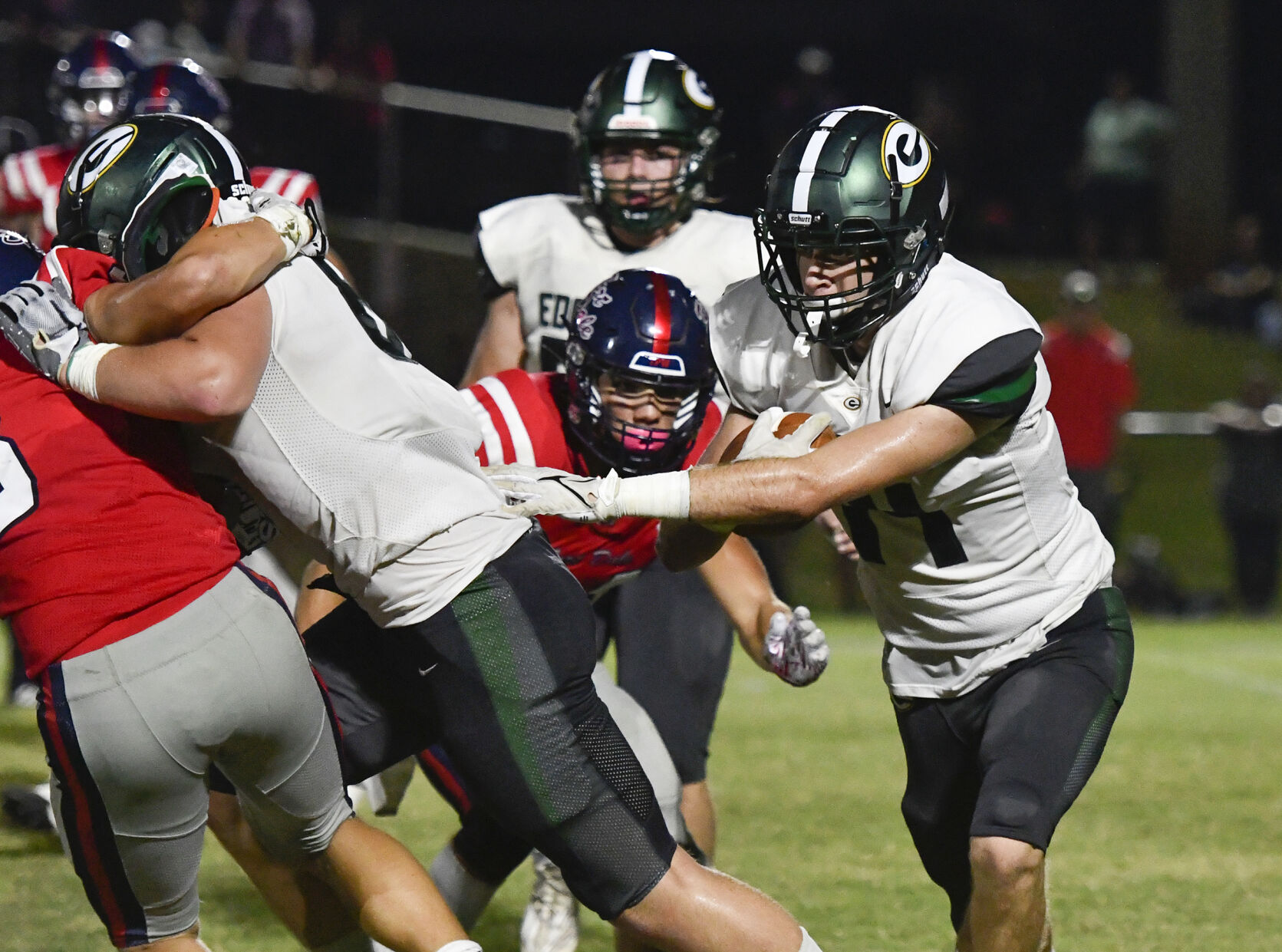 PHOTOS: Edgewood Academy football drops season opener