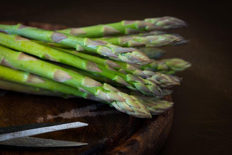 Fresh-grown Asparagus