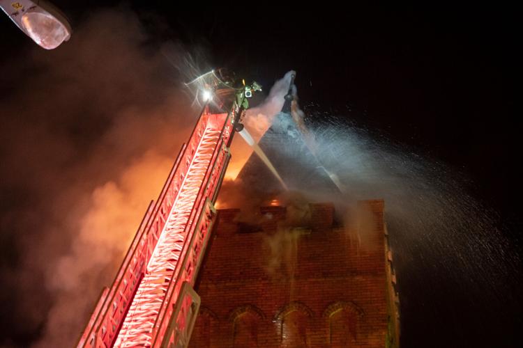 PHOTOS: Fire at First United Methodist Church
