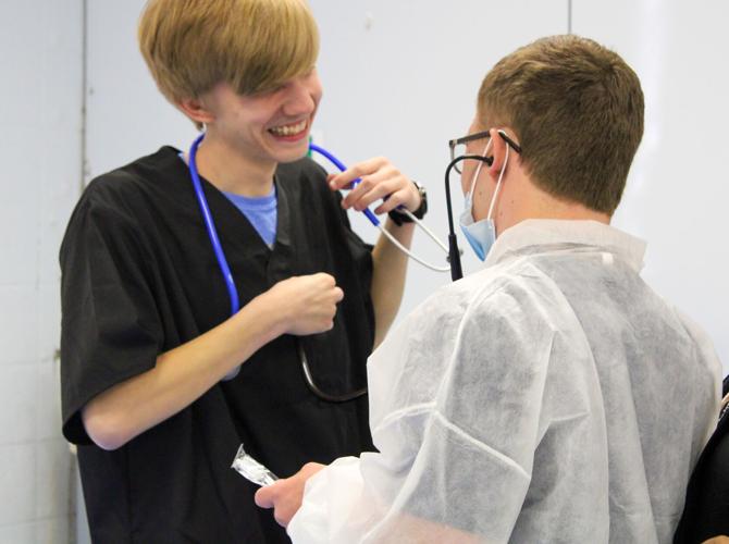Edward Bell students host Teddy Bear Clinic