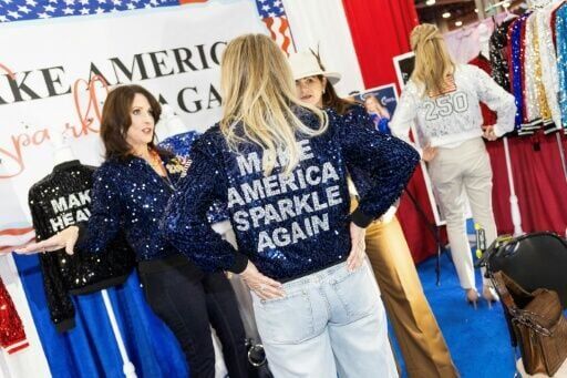 America-themed merchandise is a big draw at CPAC
