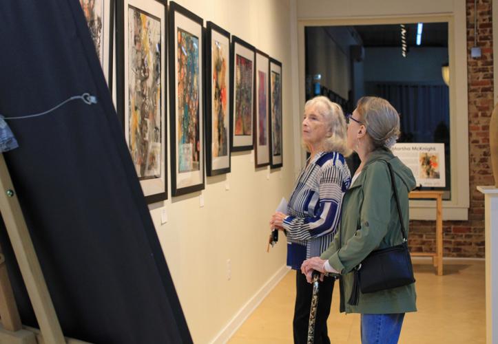 Martha McKnight showcases her art in Dadeville gallery