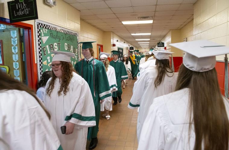 PHOTOS: Holtville High seniors walk through elementary, middle and high schools