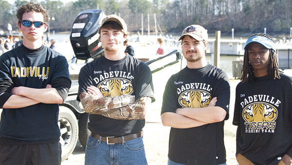 Tiger anglers fish Lake Martin high school bass tourney