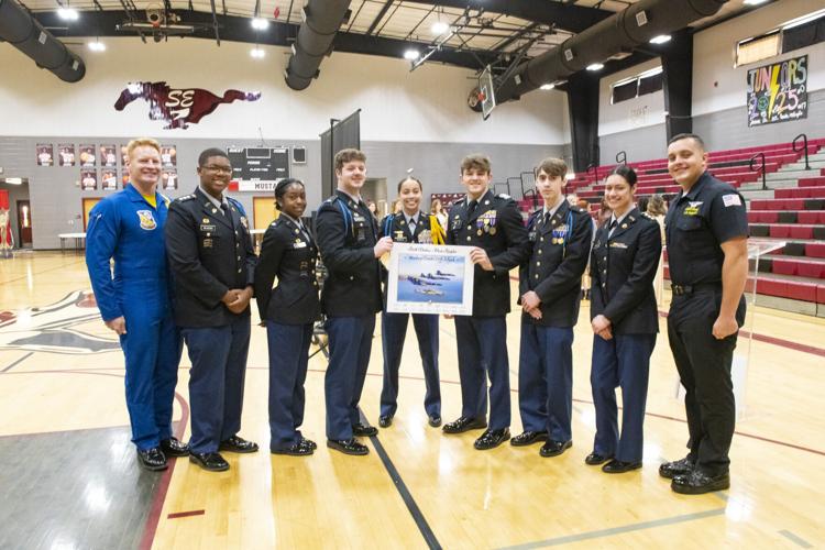 PHOTOS: Blue Angels at Stanhope Elmore High School