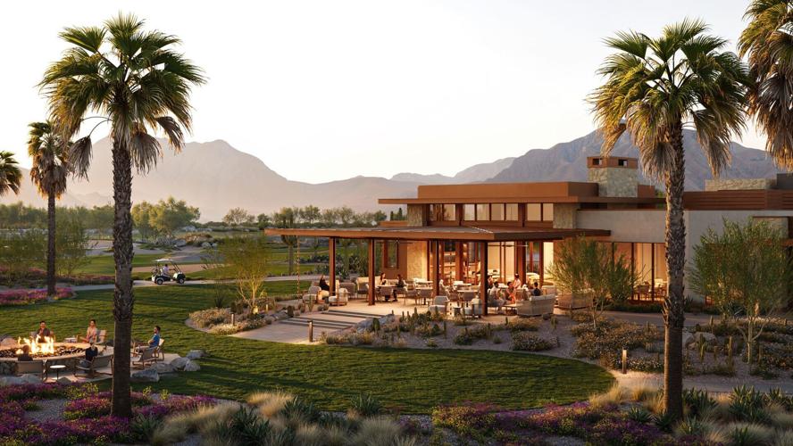 Rendering of the golf clubhouse at Coral Mountain Desert Club (Credit: Coral
Mountain Desert Club)