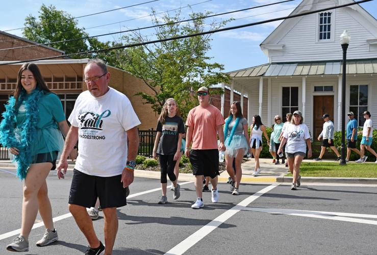 PHOTOS: McClendon friends and family bring ovarian cancer walk to Dadeville