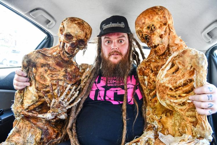 Police swarm college lecturer’s car after skeleton props mistaken for dead bodies