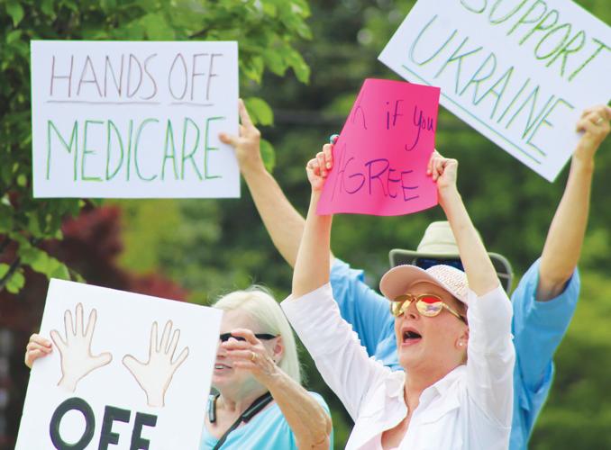 ‘This is not normal’ Indivisible Lake Martin stands up for democracy