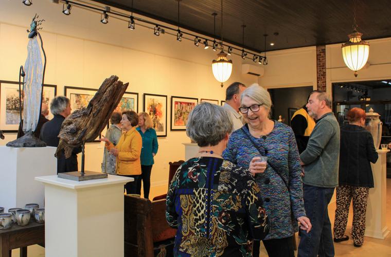Martha McKnight showcases her art in Dadeville gallery
