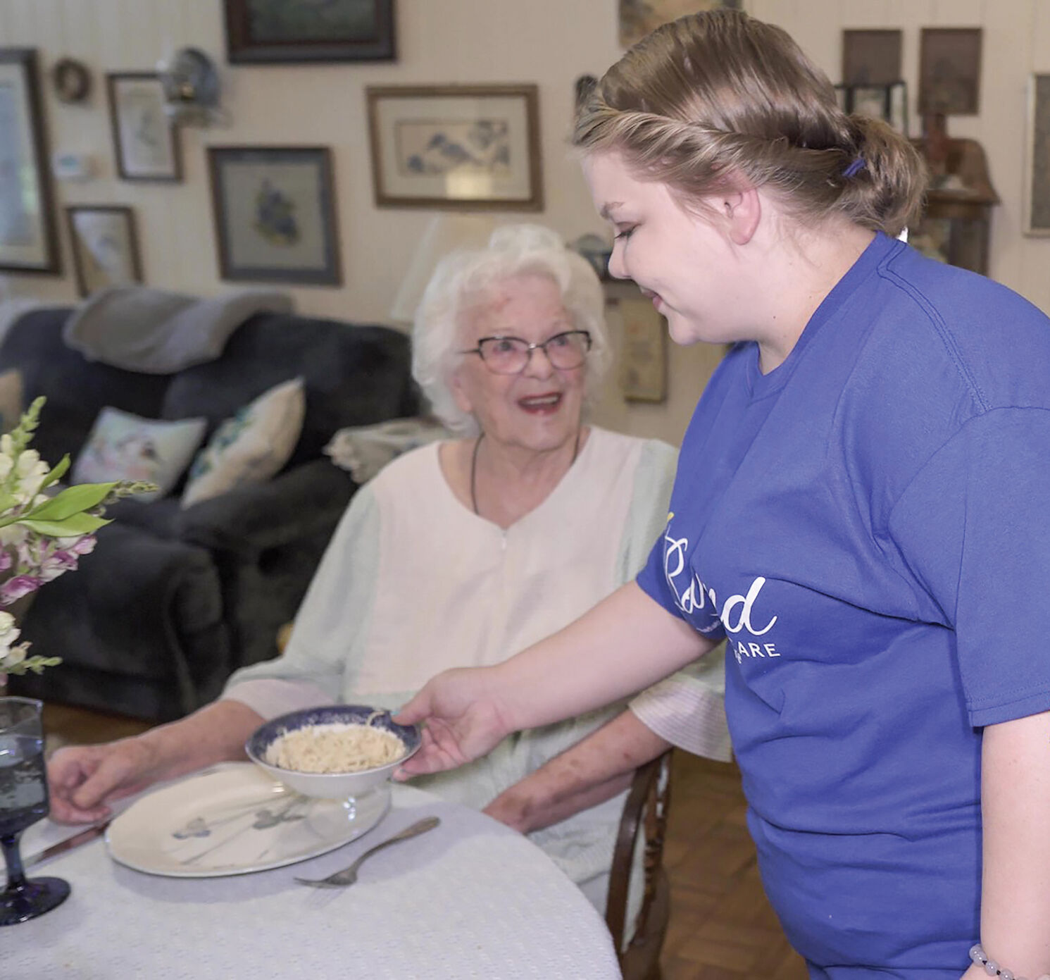 Caregivers take extra precautions when visiting clients