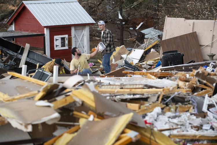 PHOTOS: Tornado damage from the Lightwood community