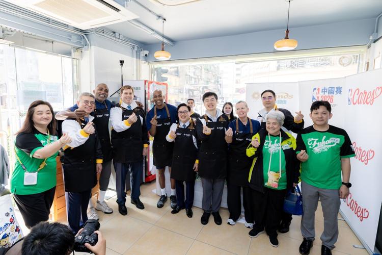 Coinciding with World Mental Health Day, volunteers from Sands China and NBA Cares gather together for service to the community today for Health and Wellness Day, the fourth event of the NBA Cares x Sands Cares Community Impact Week 2026 at the Fuhong S...