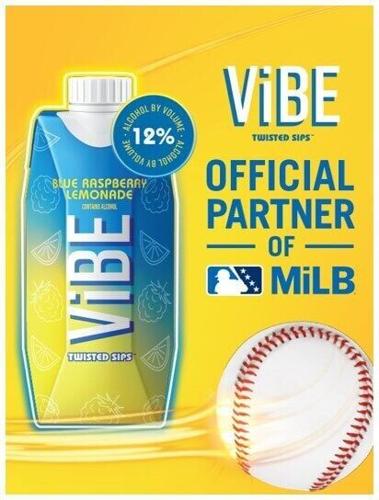 ViBE Twisted Sips - Official Partner of Minor League Baseball