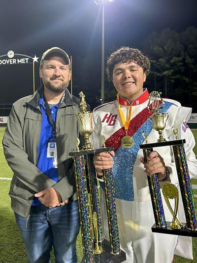 Hamp Bowen takes top honors at Hoover Invitational Marching Festival