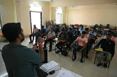 Former Maoist rebels attend a vocational training programe. India has declared an end to the Maoist insurgency that at its height controlled nearly a third of the country