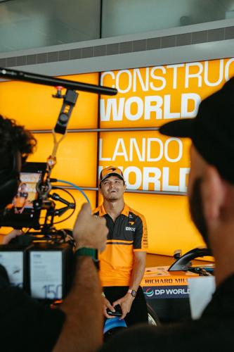 Velo and McLaren Mastercard Formula 1® Team Release Behind-the-Scenes Imagery of Lando Norris & Oscar Piastri from latest shoot