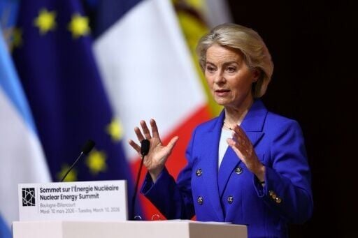European Commission President Ursula von der Leyen said the EU made a big mistake ramping down nuclear power, with the US-Israeli war on Iran forcing a rethink