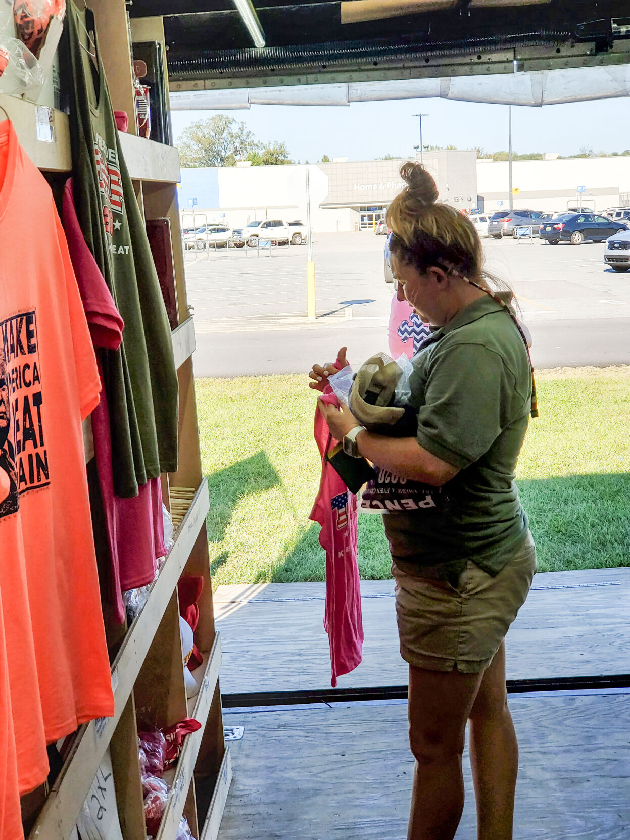 PHOTOS: Trump Bus in Alex City through Saturday